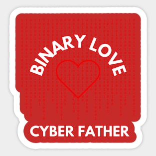 Binary Love Sticker